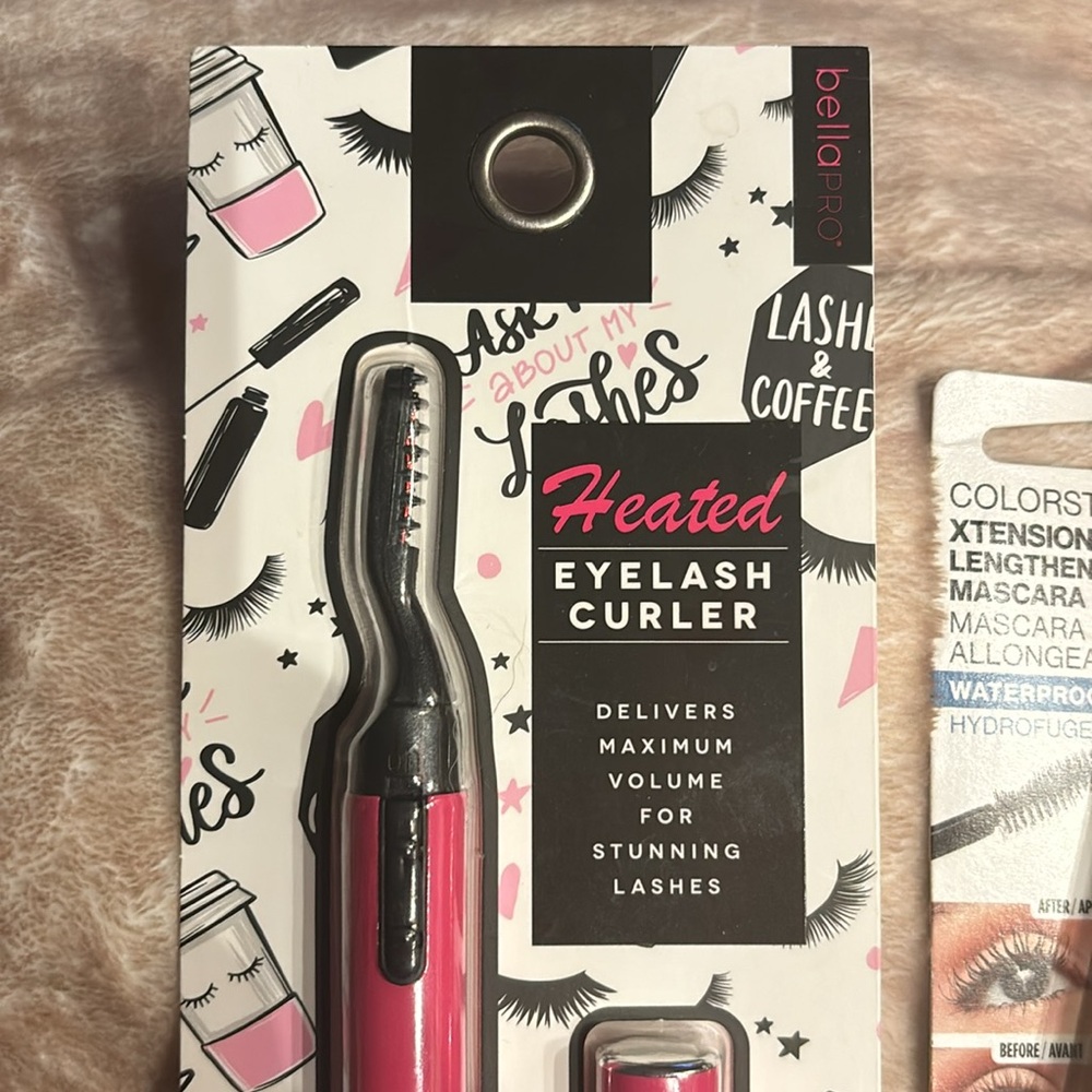 Eyelash Duo - Heated Eyelash Curler with Revlon Waterproof Mascara - Picture 2 of 10